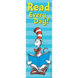 Eureka EU-834280 Cat In The Hat Read Every Day, Bookmarks