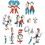 Eureka EU-840224 Cat In The Hat Characters 2 Sided, Decorating Kit, Price/Set