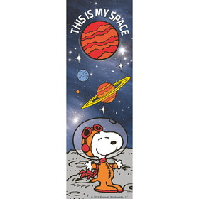Eureka EU-843229 Peanuts This Is My Space Bookmark, Nasa