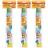 Eureka EU-845072-3 Peanuts Comic Blocks Extra, Wide Deco Trim (3 PK)