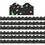 Eureka EU-845321-6 Blck Terrazzo Wide Diecut, Deco Trim Simply Sassy (6 PK)