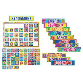 Eureka EU-847048 Color My World Spanish Calendar Bbs