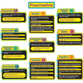 Eureka EU-847084 Punctuation Bulletin Board Set