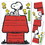 Eureka EU-847611 Giant Character Snoopy & Dog House, Bb Set, Price/Set