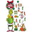 Eureka EU-849331 How The Grinch Stole Christmas Door, Decor Kit, Price/Set