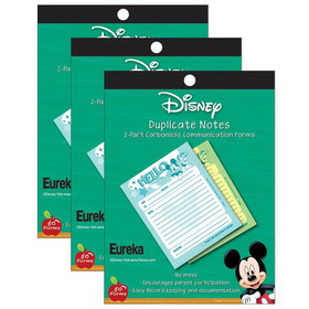 Eureka EU-863202-3 Mickey Hello Duplicate Notes (3 EA)