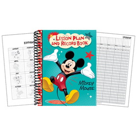 Eureka EU-866267 Mickey Lesson Plan & Record Book