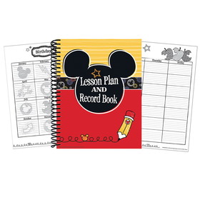 Eureka EU-866268 Mickey Color Pop Lesson Plan &, Record Book