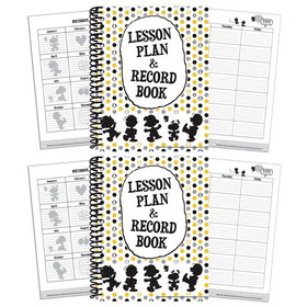 Eureka EU-866272-2 Peanuts Touch Of Class, Lesson Plan Books (2 EA)