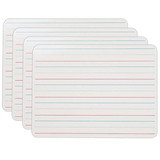Flipside Products FLP10034-4 Double Sided Dry Erase Board, 9X12 (4 EA)