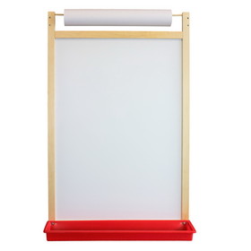Flipside Products FLP17401 Magnetic Dry Erase Wall Easel With, Paper Roll