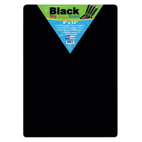 Flipside FLP40065 Black Dry Erase Boards 9 X 12