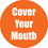 Flipside Products FLP97064 Cover Your Mouth Orange Anti-Slip, Floor Sticker 5Pk, Price/Pack