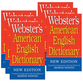 Webster's FSP9781596951143-6 Websters American English, Dictionary (6 EA)