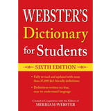 Merriam-Webster FSP9781596951792 Websters Dictionary For Students, Sixth Edition