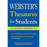 Merriam-Webster FSP9781596951815 Websters Thesaurus For Students, Fourth Edition