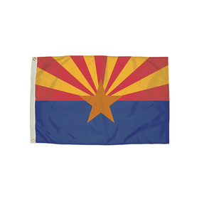 Flagzone FZ-2022051 3X5 Nylon Arizona Flag Heading & - Grommets