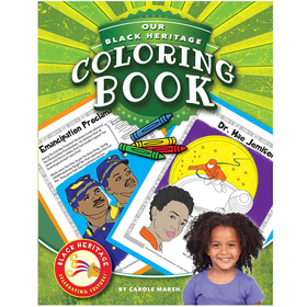 Gallopade GALBJCCOL Black Heritage Celebrating Culture - Black Heritage Coloring Book