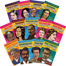 Gallopade GALFBSETWMK Biography Funbooks Women & Minorities Who Shaped Our Nation