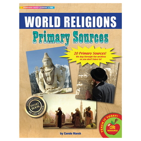 Gallopade GALPSPWOR Primary Sources World Religions