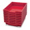 Gratnells GTSF0109P8 Shallow Tray F1 Flame Red 8/Pk, Price/Pack