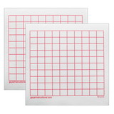 Geyer Instructional GYR151210-2 Graphng Post It Notes, 10X10 Grid (2 PK)