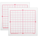 Geyer Instructional GYR151215-2 Graphng Post It Notes Xy, Axis 10X10 Squares (2 PK)