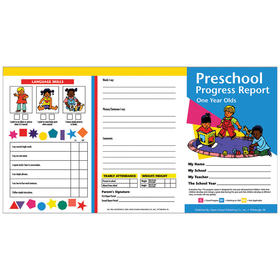 Hayes School Publishing H-PRC09 Preschool Progress Reports 10Pk For 1 Year Olds
