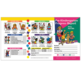 Hayes School Publishing H-PRC11 Pre Kindergarten Progress Report 10 Pk For 3 Year Olds