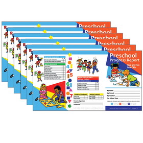 Hayes Publishing H-PRC2-6 Progress Reports Age 4-5, 10 Per Pk (6 PK)