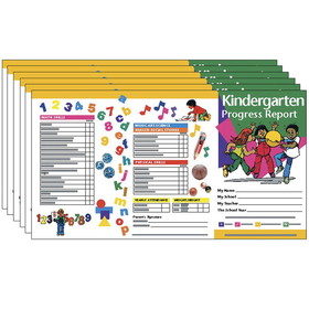 Hayes Publishing H-PRC3-6 Kindergarten Progress, Reports 10 Per Pk (6 PK)