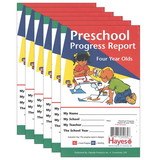 Hayes Publishing H-PRC4-6 Preschool Progress Report, 10 Per Pk Age 4 (6 PK)