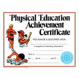 Hayes School Publishing H-VA195CL Certificate Physical Education 30Pk
