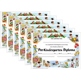 Hayes Publishing H-VA200CL-6 Pre-Kindergarten Diploma, 30 Per Pk (6 PK)