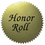 Hayes School Publishing H-VA317 Stickers Gold Honor Roll 50/Pk 2 Diameter, Price/EA