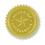 Flipside H-VA373 Gold Foil Embossed Seals Award Of - Excellence, Price/PK