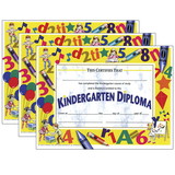 Hayes Publishing H-VA503-3 Diplomas Kindergarten, 8.5X11 Yellow 30 Per Pk (3 PK)