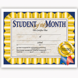 Hayes School Publishing H-VA528 Student Of The Month 30/Pk 8.5 X 11 Certificates