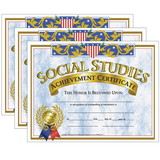 Hayes Publishing H-VA575-3 Certificates Social Studies, 8.5X11 30 Per Pk (3 PK)