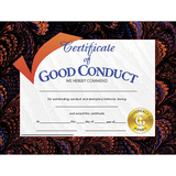 Hayes School Publishing H-VA587 Certificates Good Conduct 30/Pk 8.5 X 11