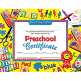 Hayes School Publishing H-VA605 Preschool Certificate 30Pk Yellow Background