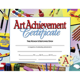 Hayes School Publishing H-VA670 Certificates Art Achievement 30 Pk 8.5 X 11 Inkjet Laser