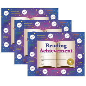 Hayes Publishing H-VA807-3 Reading Achievement, 30 Per Pk (3 PK)