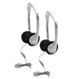 HamiltonBuhl HECHA2V-2 Prsnl Stereo Mono Headphones, Foam Ear Cushions W/ Volume Contrl (2 EA)