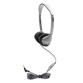 Hamilton Electronics Vcom HECMS2LV Personal Stereo Mono Headphones Leatherette Ear Cushions W/ Volume