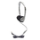 Hamilton Electronics Vcom HECMS2LV Personal Stereo Mono Headphones Leatherette Ear Cushions W/ Volume, Price/EA