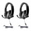 HamiltonBuhl HECST2BK-2 Headset W/ Volume Contrl, 3.5Mm Trrs (2 EA)