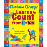 Houghton Mifflin HO-9780547998909 Curious George Learns To Count From - 1 To 100 Big Book