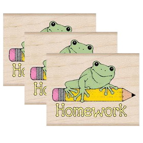 Hero Arts HOAD291-3 Homework Frog (3 EA)