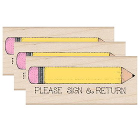 Hero Arts HOAD435-3 Please Sign & Return Pencil (3 EA)